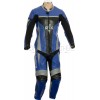RTX Xtreme Blue One Piece Motorbike Leather Suit